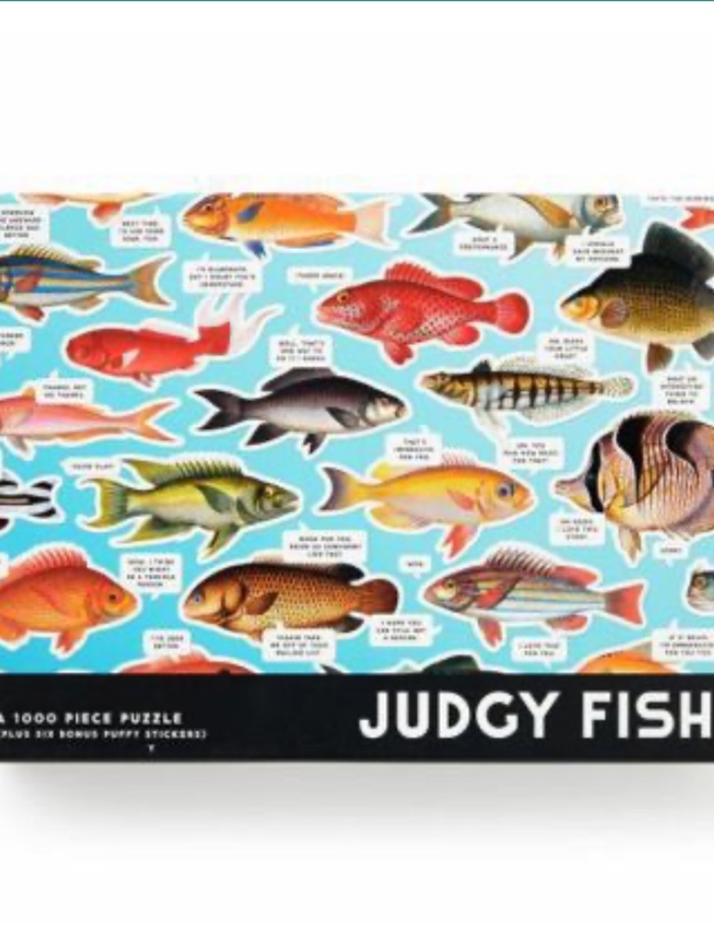Judgy Fish 1000pc Jigsaw Puzzle